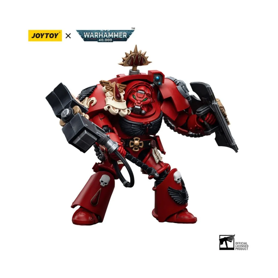 JoyToy Space Marines - Blood Angels - Assault Terminators Brother Taelon 1/18 - Warhammer 40K