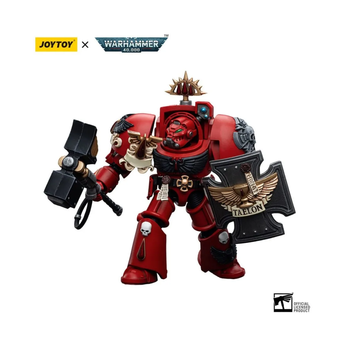 JoyToy Space Marines - Blood Angels - Assault Terminators Brother Taelon 1/18 - Warhammer 40K