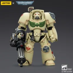 JoyToy Space Marines - Dark Angels - Deathwing Terminator 3 with Power Fist and Assault Cannon 1/18 - Warhammer 40k