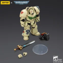 JoyToy Space Marines - Dark Angels - Deathwing Terminator 1 with Power Sword and Storm Bolter 1/18 - Warhammer 40k