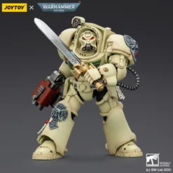 JoyToy Space Marines - Dark Angels - Deathwing Terminator 1 with Power Sword and Storm Bolter 1/18 - Warhammer 40k