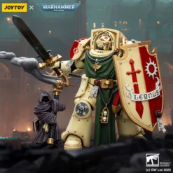 JoyToy Space Marines - Dark Angels - Deathwing Knight with Power Sword Storm Shield and teleport homer 1/18 - Warhammer 40K