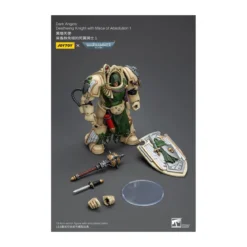 JoyToy Space Marines - Dark Angels - Deathwing Knight with Mace of Absolution 1/18 - Warhammer 40K