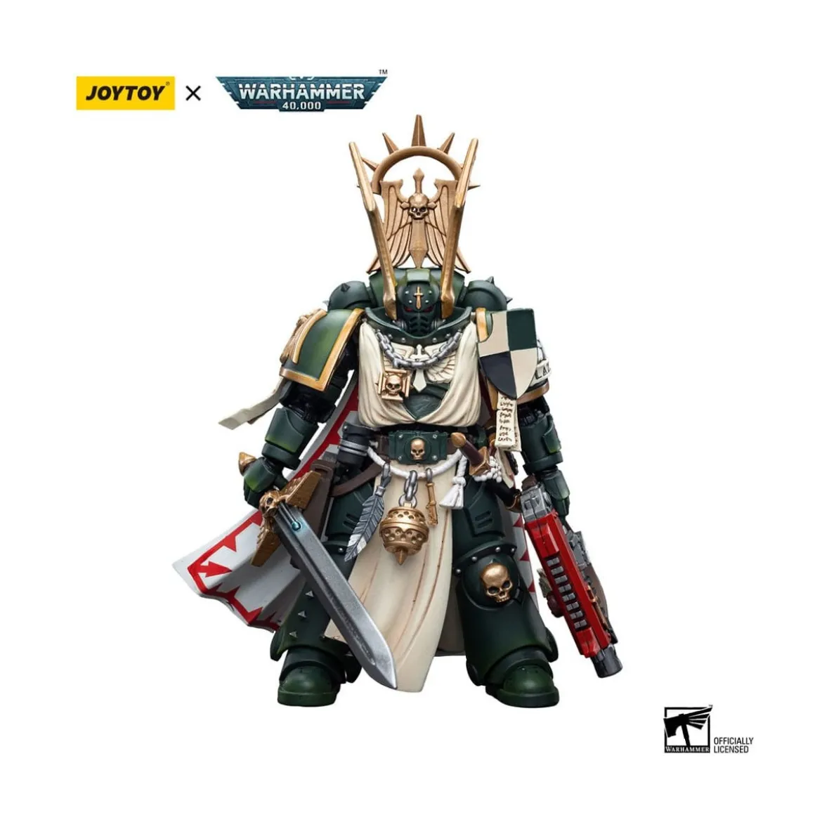 JoyToy Space Marines - Dark Angels - Dark Angels Master Lazarus 1/18 - Warhammer 40K