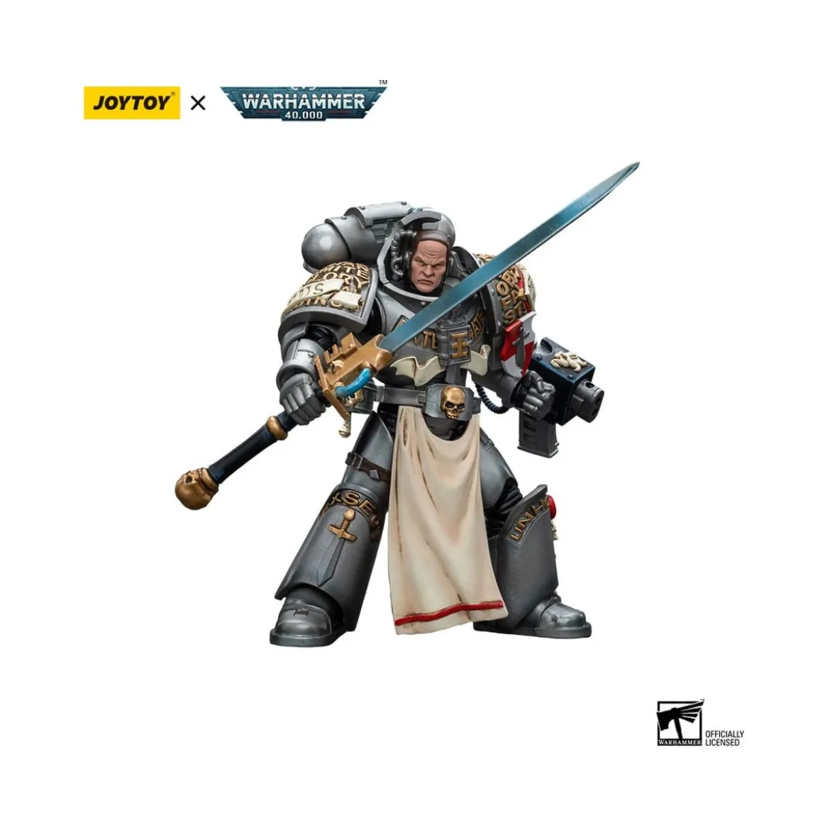 JoyToy Space marines - Grey Knights - Strike Squad Justicar 1/18 - Warhammer 40K