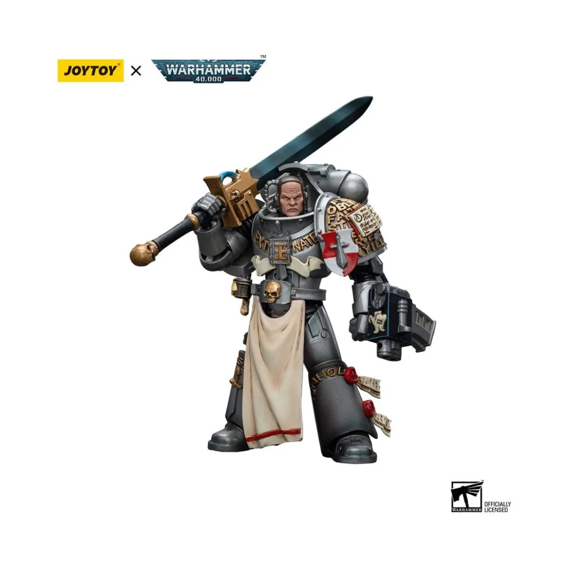 JoyToy Space marines - Grey Knights - Strike Squad Justicar 1/18 - Warhammer 40K