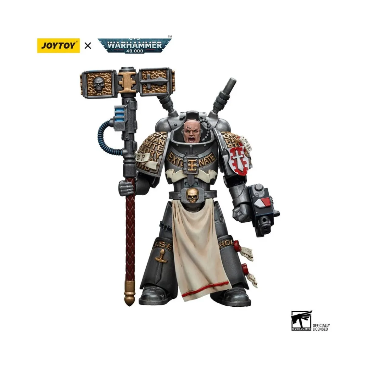 JoyToy Space marines - Grey Knights - Interceptor Squad Justicar 1/18 - Warhammer 40K