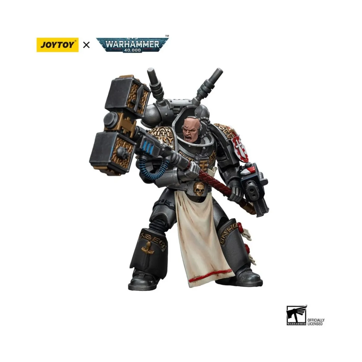 JoyToy Space marines - Grey Knights - Interceptor Squad Justicar 1/18 - Warhammer 40K