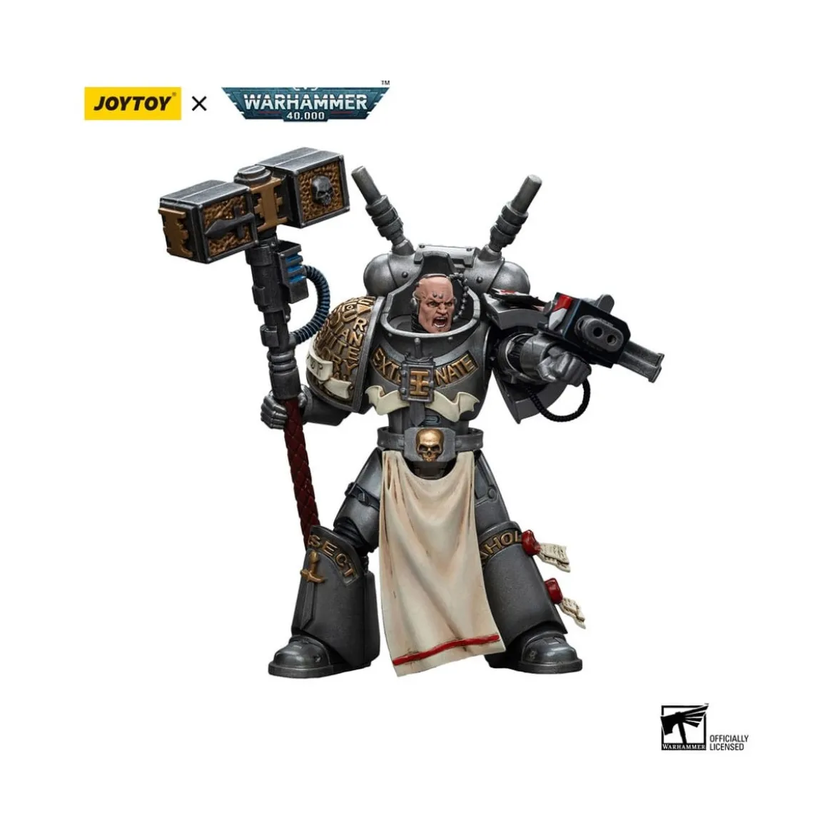 JoyToy Space marines - Grey Knights - Interceptor Squad Justicar 1/18 - Warhammer 40K