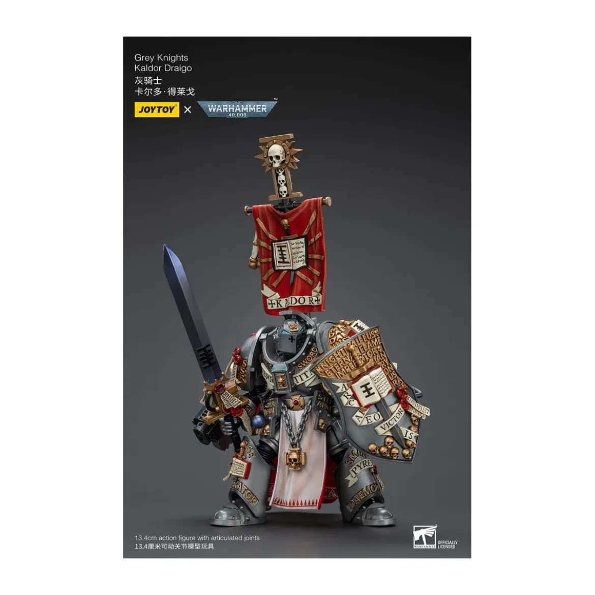 JoyToy Space marines - Grey Knights - Terminator Kaldor Draigo 1/18 - Warhammer 40K