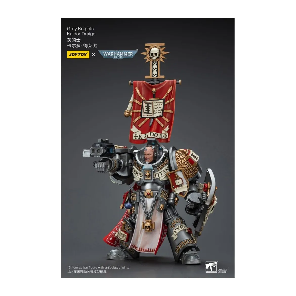 JoyToy Space marines - Grey Knights - Terminator Kaldor Draigo 1/18 - Warhammer 40K