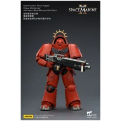 JoyToy - Space Marines II - Blood Angels - Heavy Intercessor with Heavy Bolt Rifle and Bolt Pistol 1/18