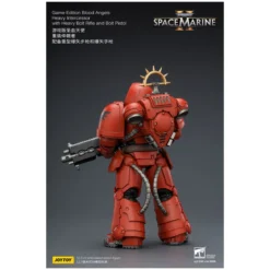 JoyToy - Space Marines II - Blood Angels - Heavy Intercessor with Heavy Bolt Rifle and Bolt Pistol 1/18