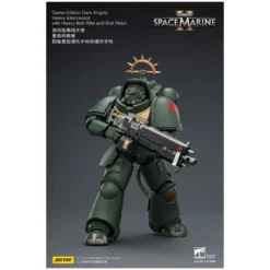 JoyToy - Space Marines II - Dark Angels - Heavy Intercessor with Heavy Bolt Rifle and Bolt Pistol 1/18
