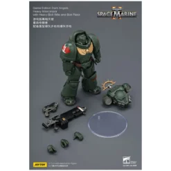 JoyToy - Space Marines II - Dark Angels - Heavy Intercessor with Heavy Bolt Rifle and Bolt Pistol 1/18