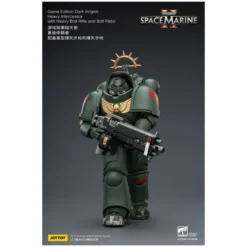 JoyToy - Space Marines II - Dark Angels - Heavy Intercessor with Heavy Bolt Rifle and Bolt Pistol 1/18