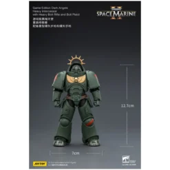 JoyToy - Space Marines II - Dark Angels - Heavy Intercessor with Heavy Bolt Rifle and Bolt Pistol 1/18