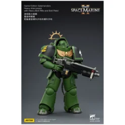 JoyToy - Space Marines II - Salamanders - Heavy Intercessor with Heavy Bolt Rifle and Bolt Pistol 1/18