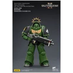 JoyToy - Space Marines II - Salamanders - Heavy Intercessor with Heavy Bolt Rifle and Bolt Pistol 1/18