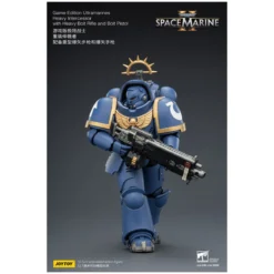 JoyToy - Space Marines II - Ultramarines - Heavy Intercessor with Heavy Bolt Rifle and Bolt Pistol 1/18