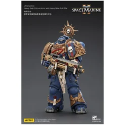 JoyToy - Space Marines II - Ultramarines - Heavy Relic Primus Armor with Heavy Relic Bolt Rifle 1/18