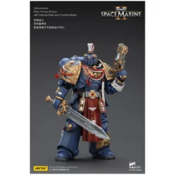 JoyToy - Space Marines II - Ultramarines - Relic Primus Armour with Plasma Pistol and Combat Blade 1/18
