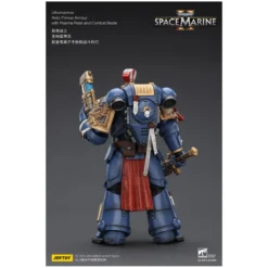 JoyToy - Space Marines II - Ultramarines - Relic Primus Armour with Plasma Pistol and Combat Blade 1/18