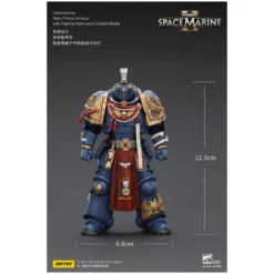 JoyToy - Space Marines II - Ultramarines - Relic Primus Armour with Plasma Pistol and Combat Blade 1/18