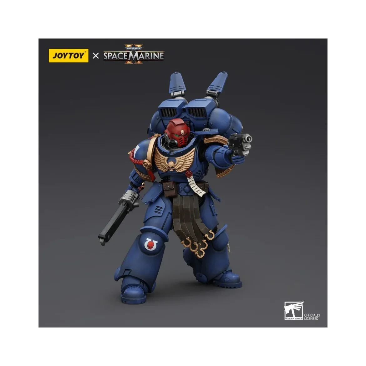 JoyToy - Space Marines II - Ultramarines Sergeant Gadriel 1/18 - Warhammer 40000