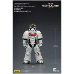 JoyToy - Space Marines II - White Scars - Heavy Intercessor with Heavy Bolt Rifle and Bolt Pistol 1/18