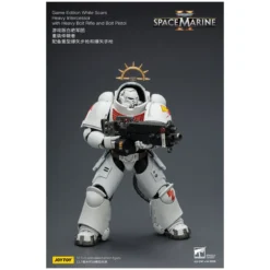 JoyToy - Space Marines II - White Scars - Heavy Intercessor with Heavy Bolt Rifle and Bolt Pistol 1/18