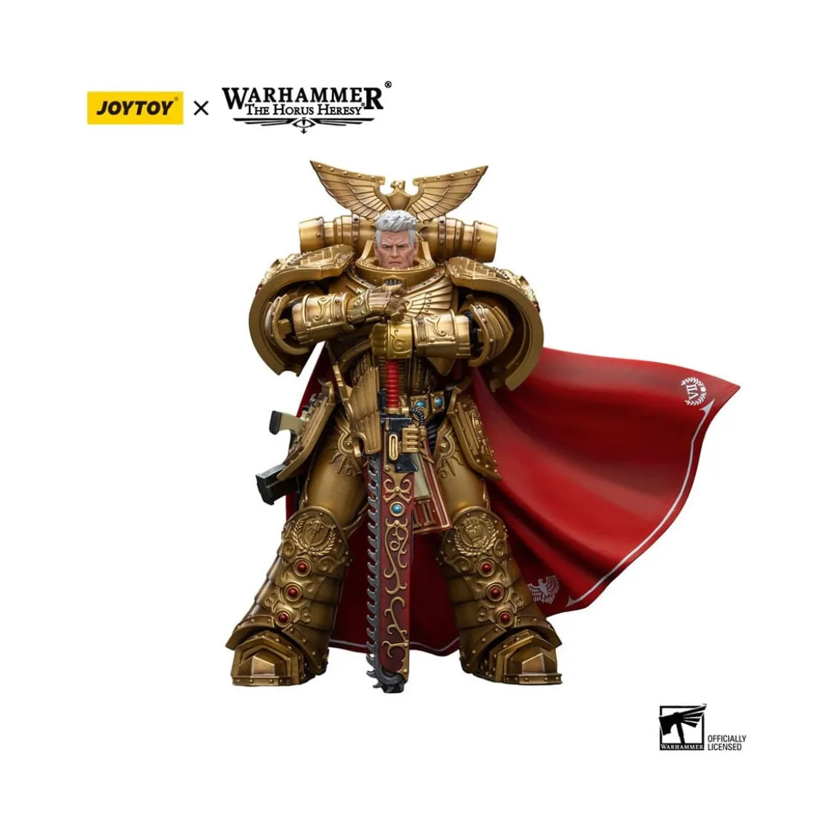 JoyToy Space Marines - Imperial Fists - Rogal Dorn Primarch of the 7th Legion - 1/18 - Warhammer The Horus Heresy