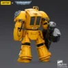 JoyToy Space Marines - Imperial Fists - Terminator 3 with Power Fist and Assault Cannon 1/18 - Warhammer 40k