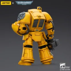 JoyToy Space Marines - Imperial Fists - Terminator 2 with Power Fist and Storm Bolter 1/18 - Warhammer 40k
