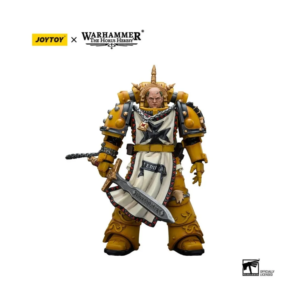 JoyToy Space Marines - Imperial Fists - Sigismund, First Captain of the Imperial Fists - 1/18 - The Horus Heresy
