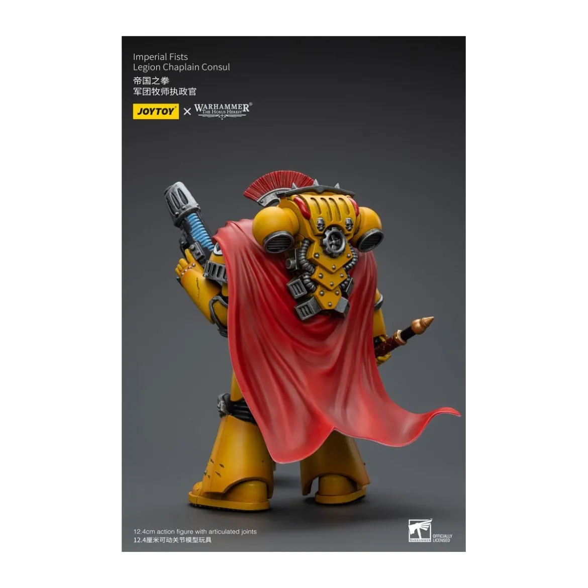 JoyToy Space Marines - Imperial Fists - Legion Chaplain Consul - 1/18 - Warhammer The Horus Heresy