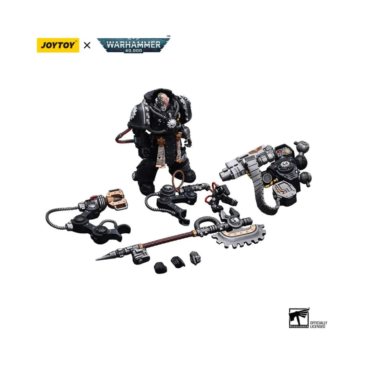 JoyToy Space Marines - Iron Hands - lron Father Feirros 1/18 - Warhammer 40K