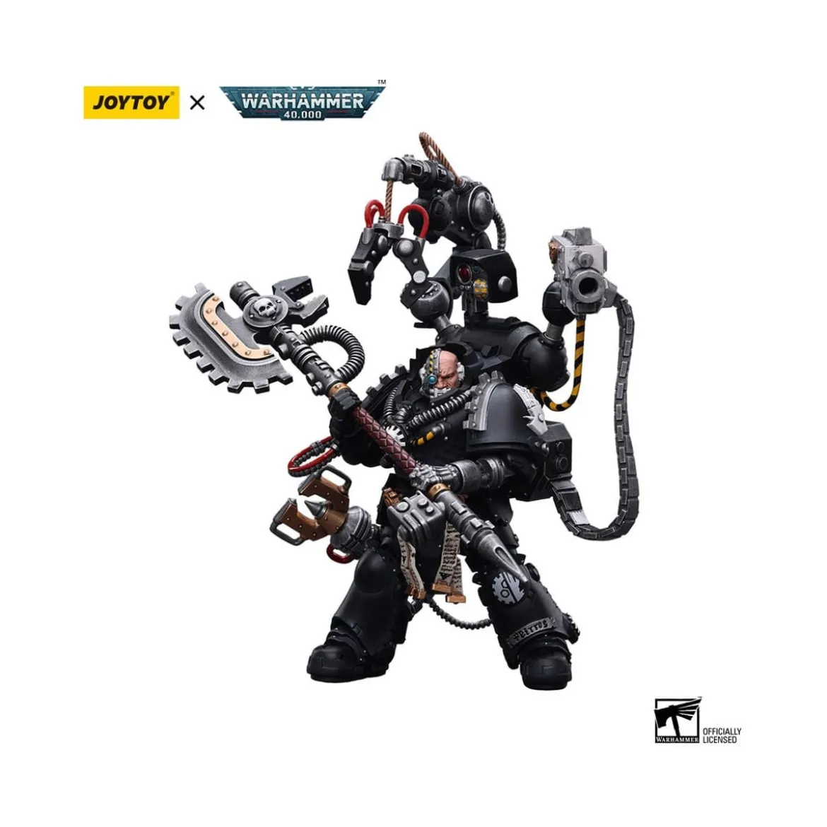 JoyToy Space Marines - Iron Hands - lron Father Feirros 1/18 - Warhammer 40K