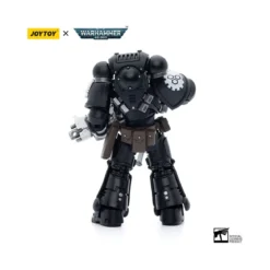 JoyToy Space Marines - Iron Hands - Intercessors Brother Gravak 1/18 - Warhammer 40K