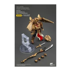 JoyToy Space Marines - Legio Custodes Custodian Venatari Squad - Venatari with Venatari Lance