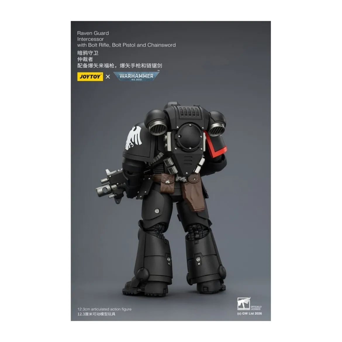 JoyToy Space Marines - Raven Guard - Intercessors 1/18 - Warhammer 40K