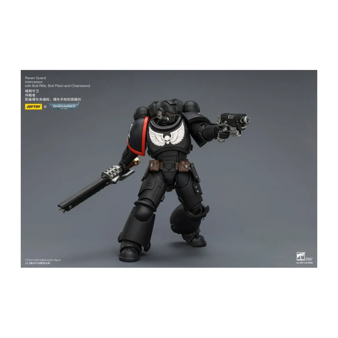 JoyToy Space Marines - Raven Guard - Intercessors 1/18 - Warhammer 40K