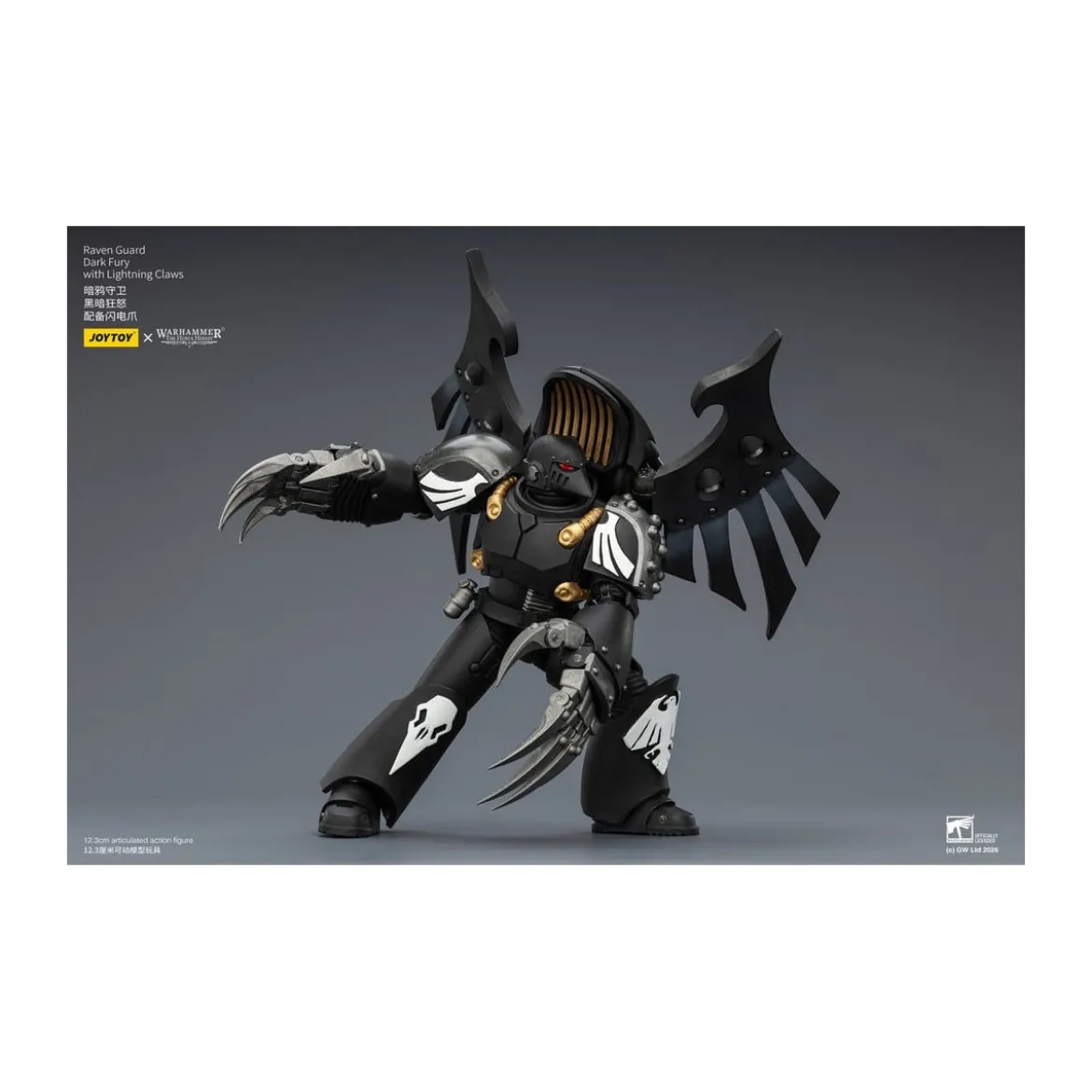 JoyToy Space Marines - Raven Guard - Dark Fury 1/18 - Warhammer 40k