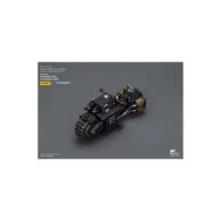 JoyToy Space Marines - Raven Guard Raider-pattern Combat Bike with twin-linked bolt rifles 1/18 - Warhammer 40K