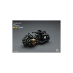 JoyToy Space Marines - Raven Guard Raider-pattern Combat Bike with twin-linked bolt rifles 1/18 - Warhammer 40K