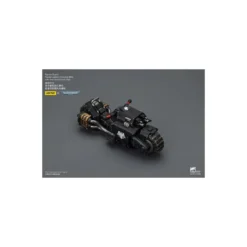 JoyToy Space Marines - Raven Guard Raider-pattern Combat Bike with twin-linked bolt rifles 1/18 - Warhammer 40K
