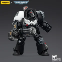 JoyToy Space Marines - Raven Guard - Terminator 3 with Power Fist and Assault Cannon 1/18 - Warhammer 40k
