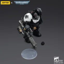 JoyToy Space Marines - Raven Guard - Terminator 3 with Power Fist and Assault Cannon 1/18 - Warhammer 40k