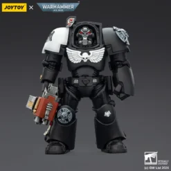 JoyToy Space Marines - Raven Guard - Terminator 2 with Power Fist and Storm Bolter 1/18 - Warhammer 40k
