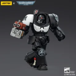 JoyToy Space Marines - Raven Guard - Terminator 2 with Power Fist and Storm Bolter 1/18 - Warhammer 40k